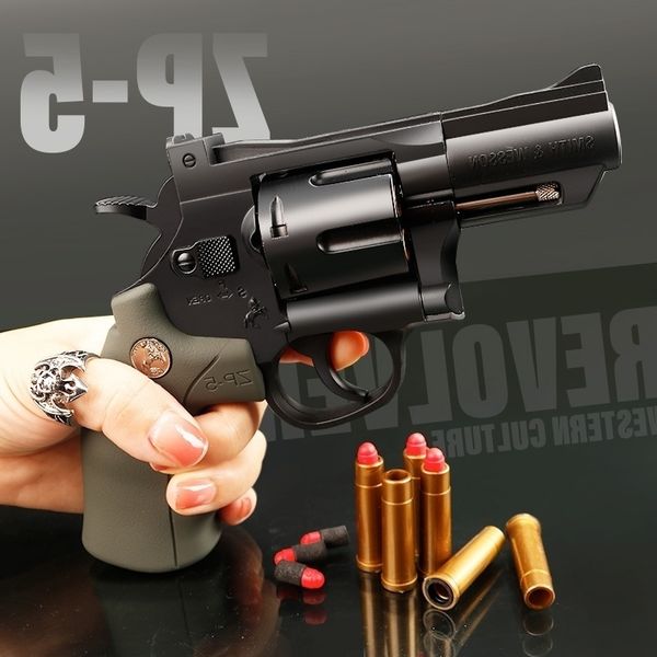 

small moon left wheel bullet toy simulation shooter small gun boy throwing shell soft egg metal hand grab model