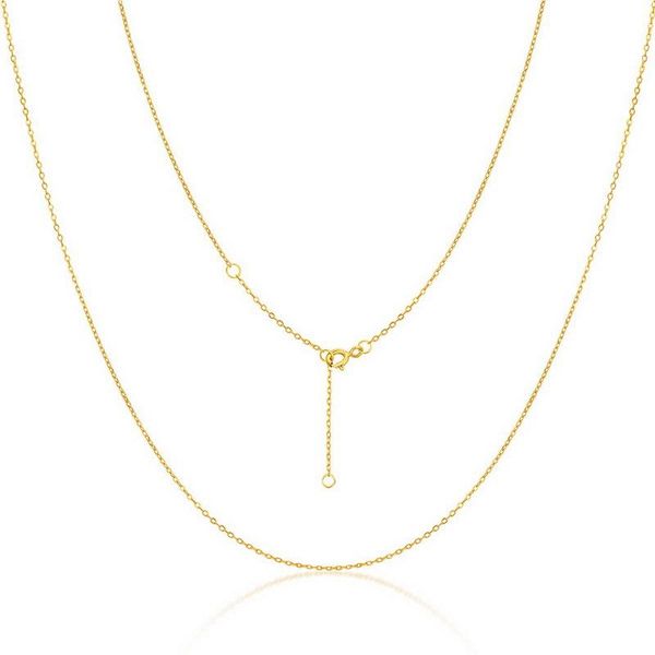 

chains a classic "o" necklace that goes with pendant, Silver