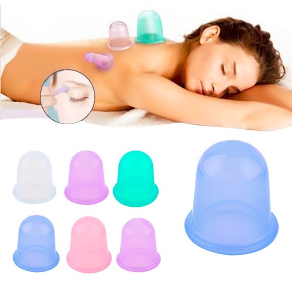 

1pc health care anti cellulite vacuum silicone cupping cups family full body massage massager helper home use portrable