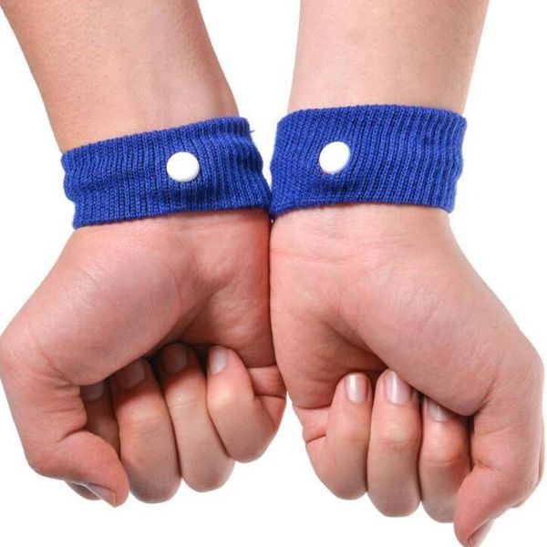 

2pcs wrist band anti nausea wrist support sports safety wristbands anti-motion sickness bracelet wrist band br jllaio, Black;red