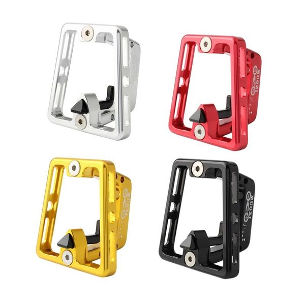 

muqzi bicycle front carrier block for brompton folding bike front bag cargo rack bracket cycling accessories