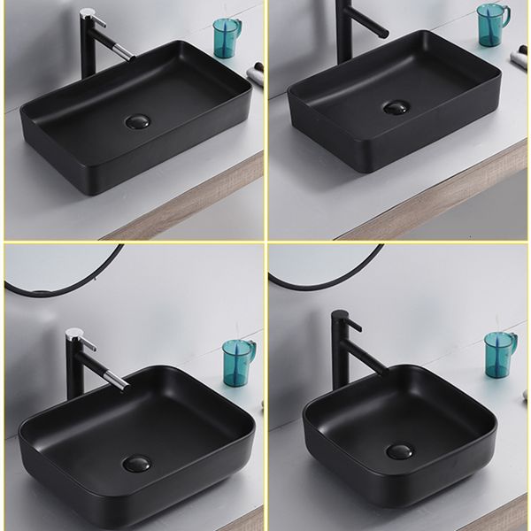 

2021 new brazil in outer warehouse ceramic of white bathroom above the contrary basin with shampoo sink drainage pipe 5sl6