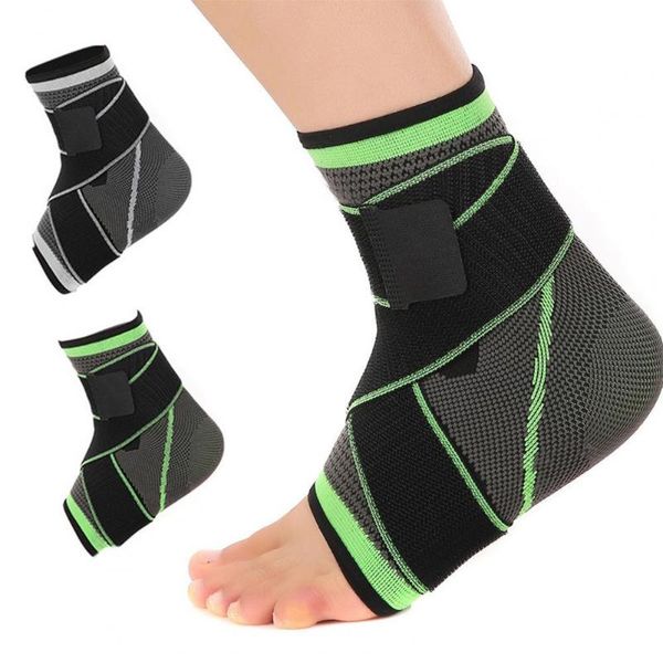 

ankle support mumian s15 three-dimensional weaving compression warm guard for outdoor sports, Blue;black