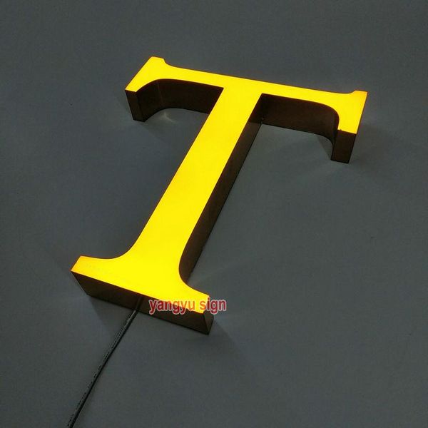 

metal painting custom led signs outdoor advertising epoxy resin 3d