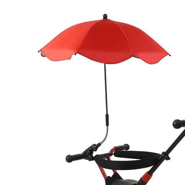 

shade baby stroller umbrella detachable adjustable pram cover uv rays sun parasol rain protecter outdoor tool #g2