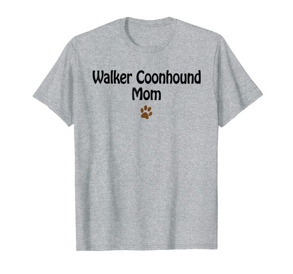 

walker coonhound mom t-shirt | cute tee for dog mommy, White;black