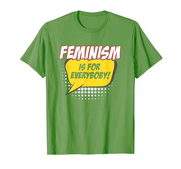 

empowered women feminist gift feminism is for everybody t-shirt, White;black