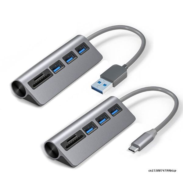 

hubs usb3.0 splitter hub compatible with pc lapall-in-one sd docking station