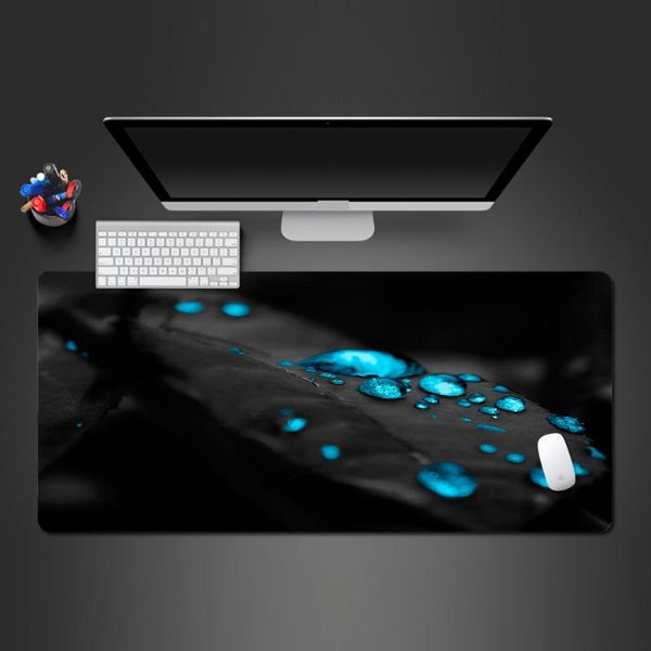 

mouse pads & wrist rests super cool senior black blue pad large creative anti-skid race speed big play fashion -selling natural rubber