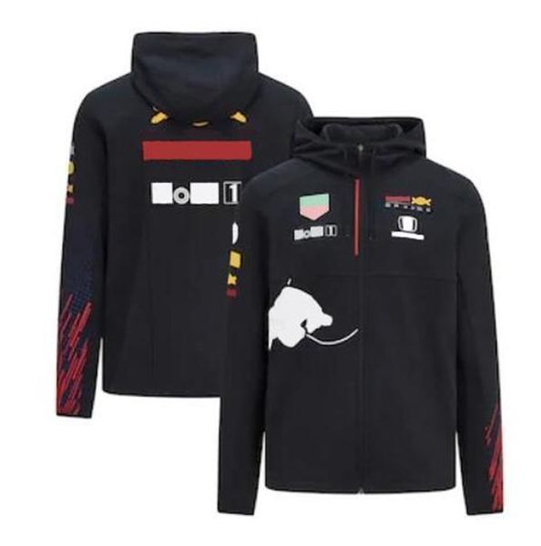 

2021 f1 team fleece jacket motorcycle racing suit jacket long sleeve cycling jersey jacket men and women can be customized