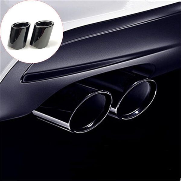 

manifold & parts for 5-series f10 f18 520 523 525 528 e65 e66 e67 730i 730li car styling auto twin tail rear exhaust pipes cover