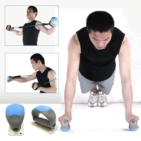 

outdoor fitness equipment push-up stand multifunctional 360 rotatable chest abs training bracket round grip abdominal device