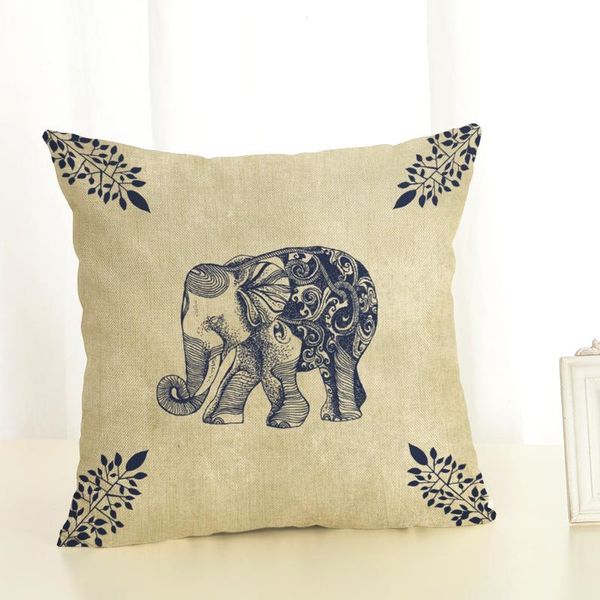 

cushion/decorative pillow cute elephants throw cover 45x45 cm pillowcases for car chair sofa square cushion covers