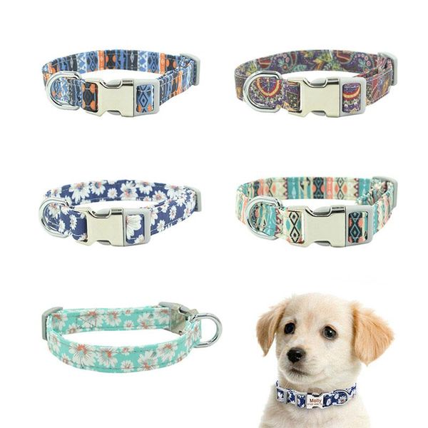 

dog collars & leashes adjustable collar soft comfortable puppy pet necklace for small medium dogs outdoor traction supplies
