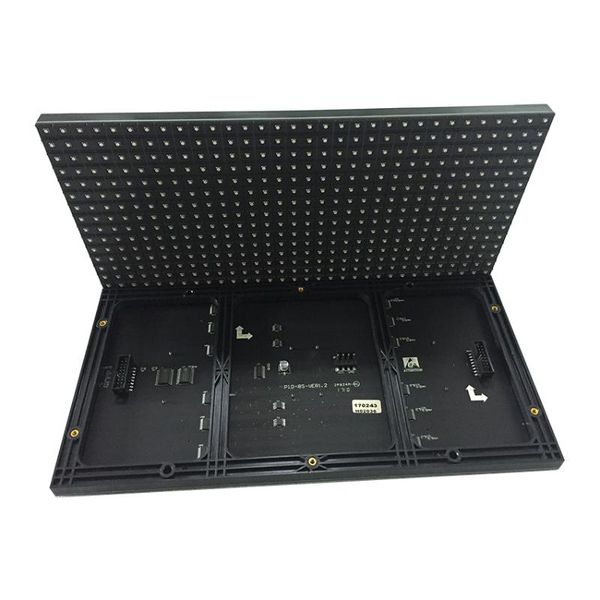 

display 2pcs p10 smd led module indoor full color 32x16 pixels 1/4 scan rgb, 1pcs 5v40a power supply, d10 wifi control card