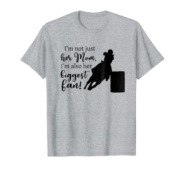 

barrel racing mom t shirt cowgirl horse riding racer, White;black