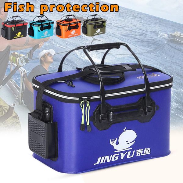 

fishing accessories portable folding bucket outdoor barrel camping travel storage tool kh889