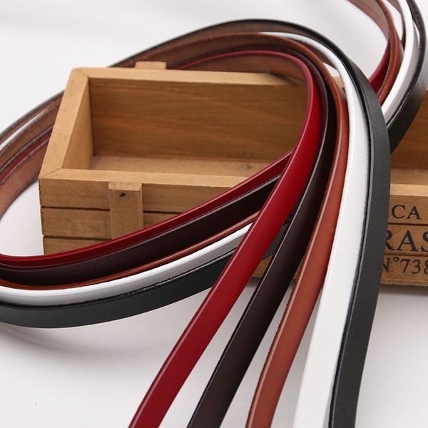 

designer 2021new style leather thin belt fashion all -match waistband youth decoration black small buckle women female split cowhide, Black;brown