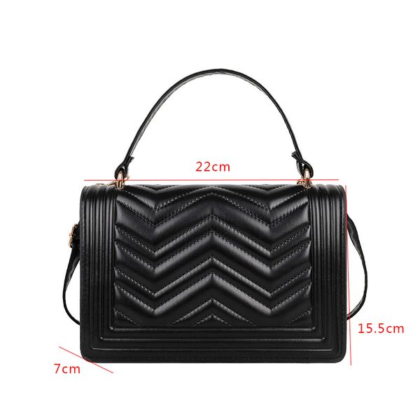 

2021 new fashion crossbody bags for women pu leather handbags woman bags designer brands women shoulder messenger bag sac a main