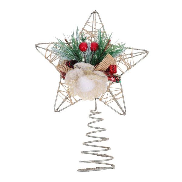 

christmas decorations 1pc tree adornment creative er star ornament hollow-out decor