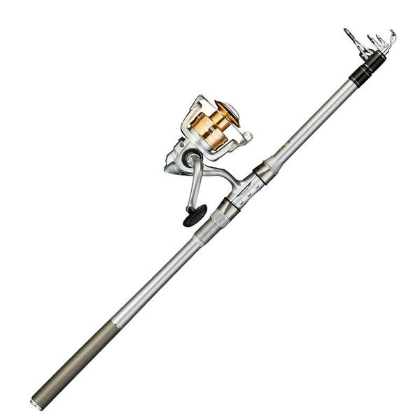 

2021 new carbon fiber fishing set super light ultra hard fishing rod throwing power hand rod with reel 2.1-3.6m