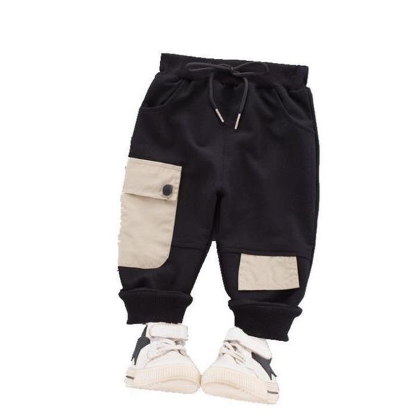 

trousers spring autumn baby girls clothes children boys clothing cotton pants toddler fashion casual costume infant llp23, Blue