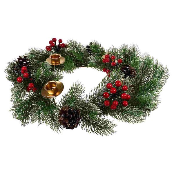 

decorative flowers & wreaths 1pc xmas shop window garland pendant party hanging ornament for decor