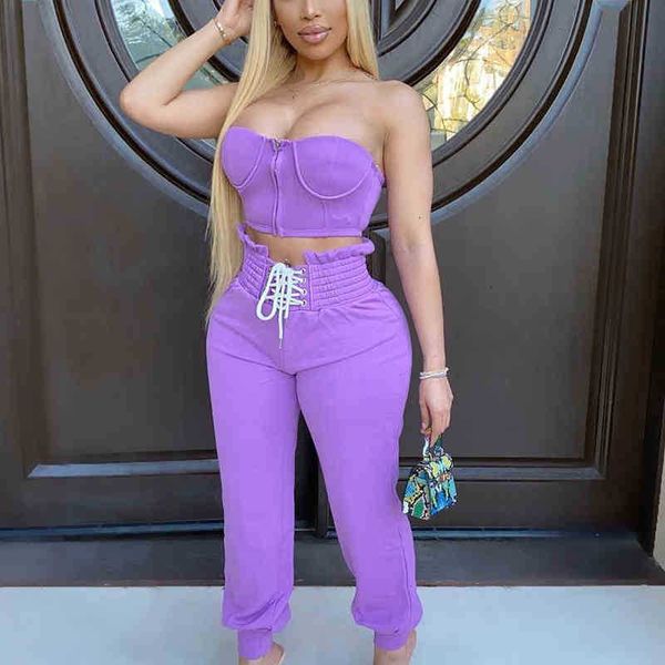 

women's shorts shorts women 2 piece set off shoulder crop and long pant bodycon summer slim outfits track 8ygw, White;black