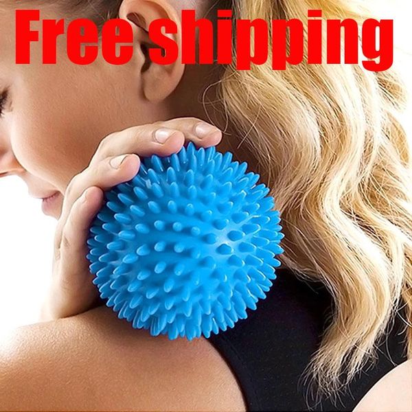 

fitness balls 7.5cm/9cm pvc massage roller yoga muscle relax fascia trigger point hand foot stab ball spine
