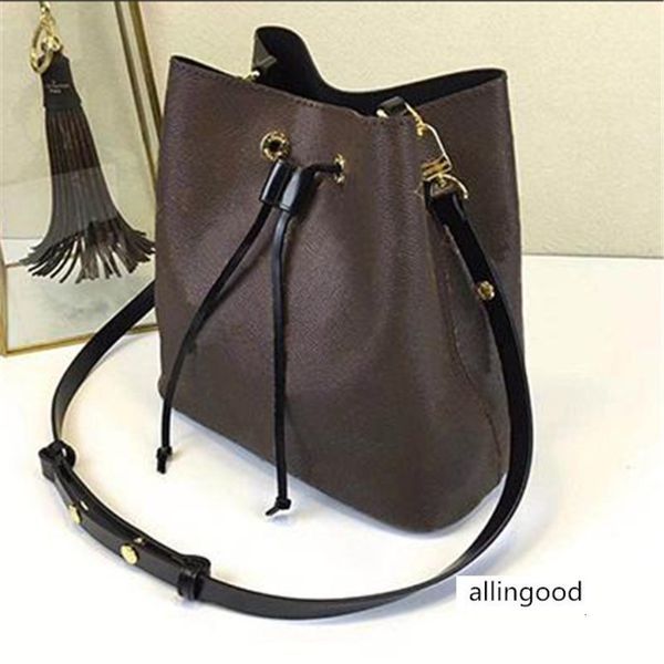

2021design women's shoulder classic travel bag fashion leather handbag mixed handbag060, Brown;gray