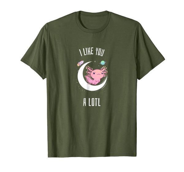 

Axolotl Salamander Shirt Cute I Like You A Lotl Gift T-Shirt, Mainly pictures