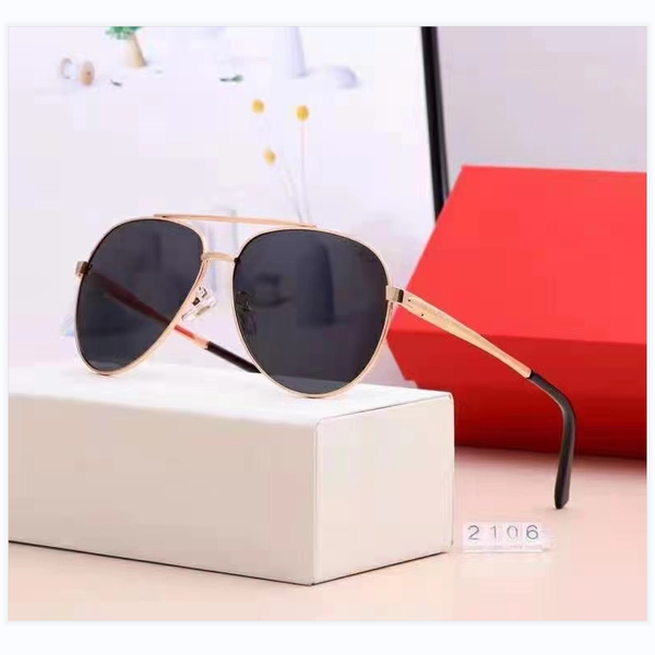 

sunglasses brand men female fashion sun glasses classic suitable for driving, traveling, leisure, fishing and shopping 2106, White;black