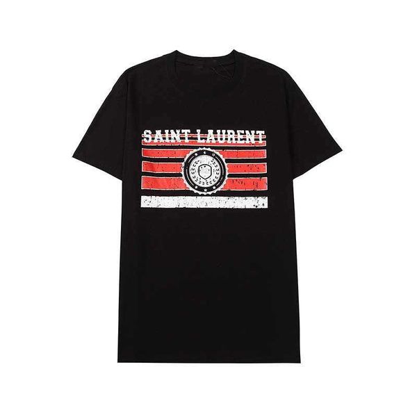 

2021 luxury casual men's t-shirts wear designer short sleeve t-shirt cotton wholesale black and white tees size s~2xl, White;black