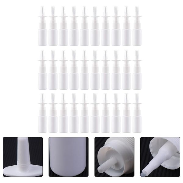 

storage bottles & jars 200pcs injection bottle mini nasal sprayer refillable mist empty spray
