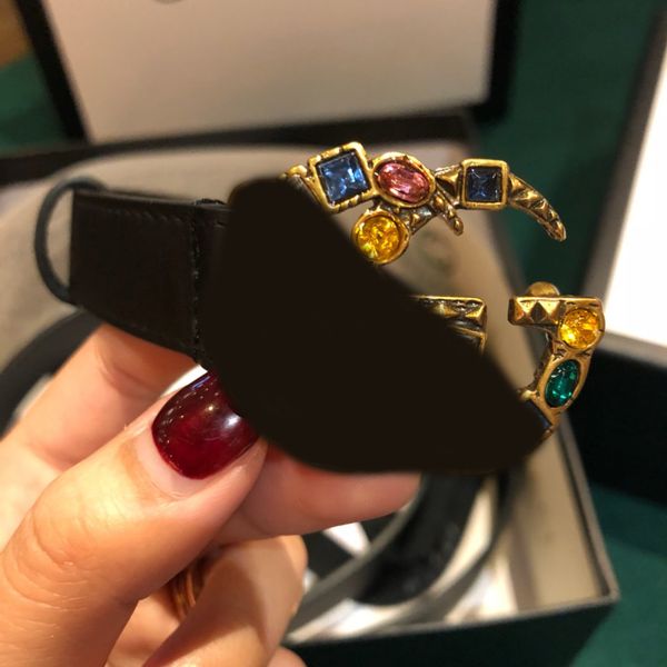 

wholesale belt agu cci jewel gold buckle 3.5cm 4.0cm wide 04, Black;brown