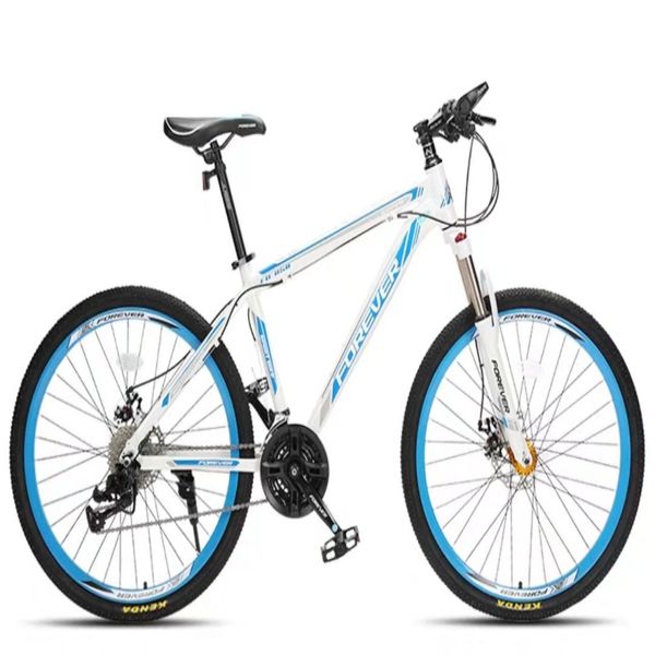 Mountainbike 24/26 Zoll 24/27 Geschwindigkeit Doppelscheibenbremse Stoßdämpfung Offroad-Rennrad für Erwachsene