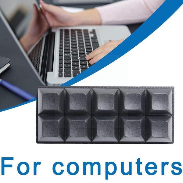 

keyboard mouse combos usb mini mechanical green axis small 10-key key office macro customized shortcut game accounting d2g6