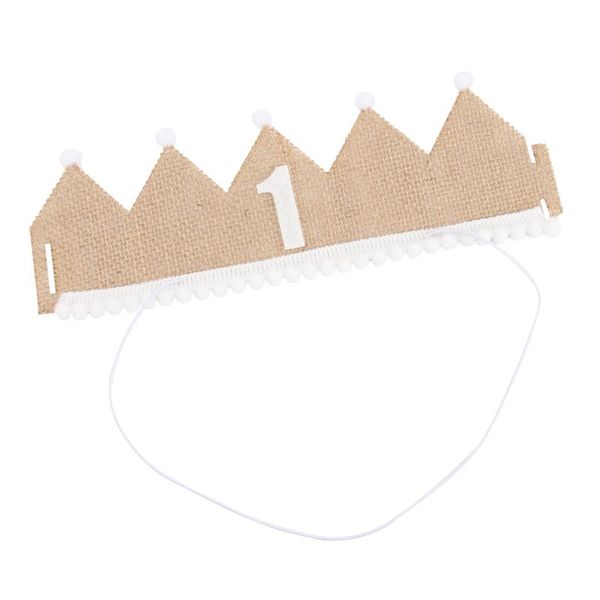 

party hats children number birthday kids crown headwear decor supplies