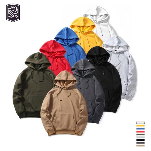 

men's hoodies & sweatshirts spring autumn solid color hooded male harajuku sweatshirt men hoodie casual fleece 2021 polerones, Black