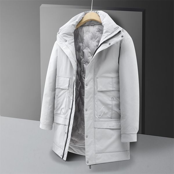 

men's casual down jacket yr202, Black