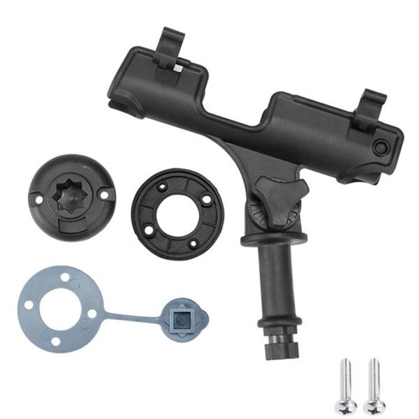 

rafts/inflatable boats adjustable raft rod holder pole mount fixed bracket fishing tackle tool kayak side rail installation