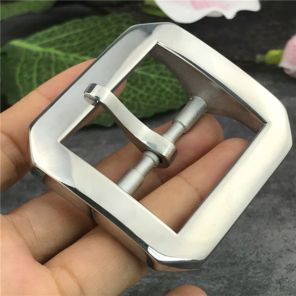 

2021 new stainless steel buckles men men's waist for diy garment accessories leather craft buckle belt sk0004 xlpp, Slivery;black