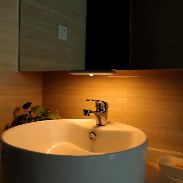 

cabinet light 60led usb rechargeable motion sensor night kitchen closet lamp bar