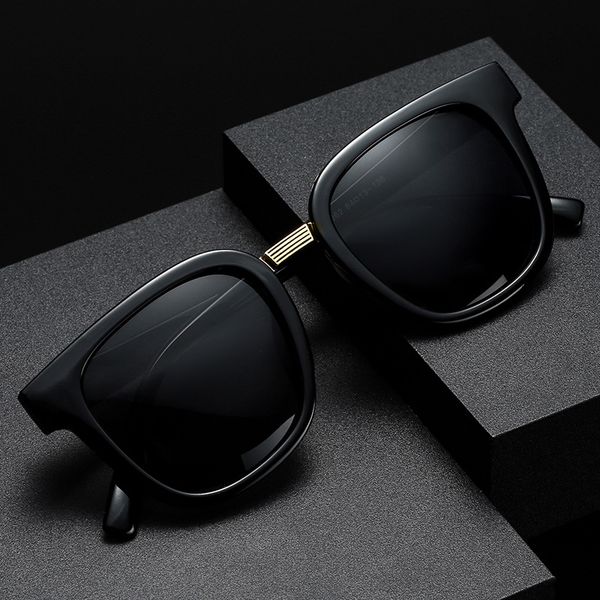 

new fashion sunglasses european and american fashion retro sunglasses mens and womens personalized versatile black super