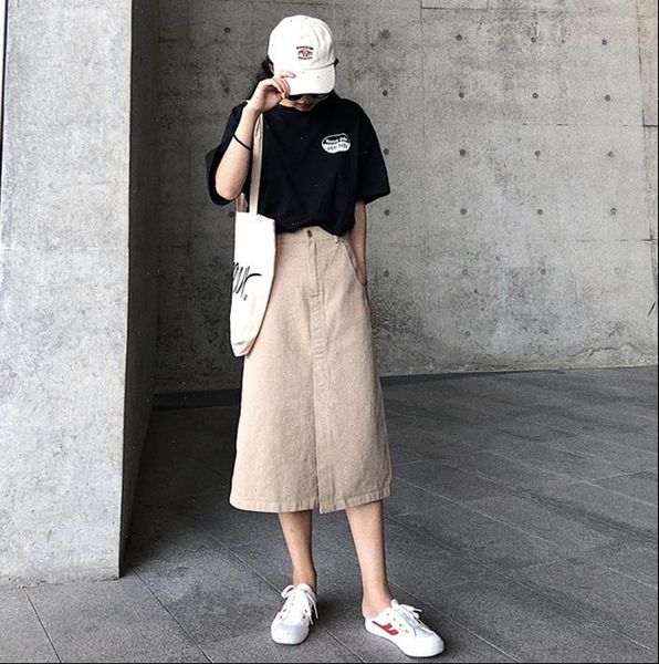 

wholesale 2021 new spring summer selling womens fashion casual skirt bc67, Black