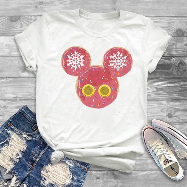 

new female fashion summer tshirt short sleeve loose cartoon print tee women harajuku t-shirts female graphic tee shirts, White