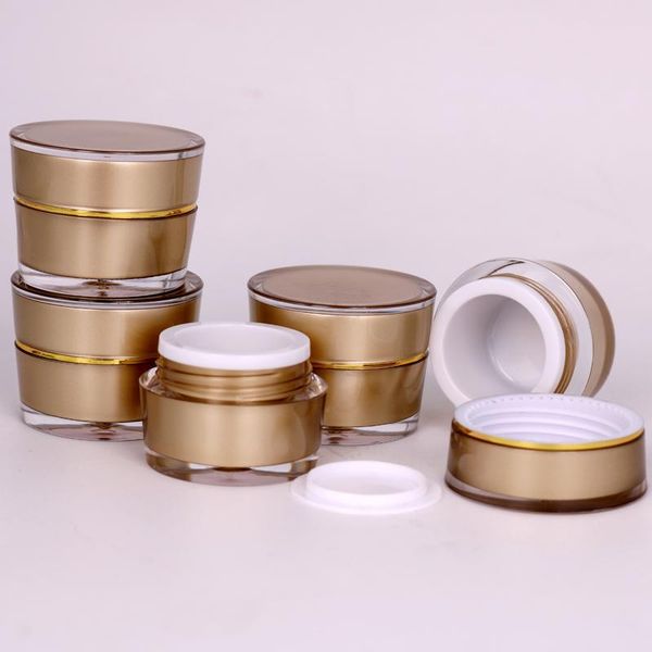 

storage bottles & jars 100pcs style 5g fashion empty cosmetic containers cream bottle with colorful travel shampoo by dhl