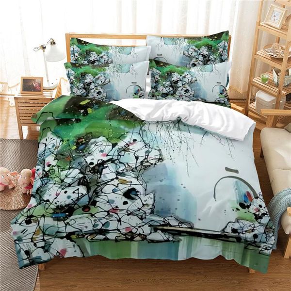 

bedding sets 3d landscape set  duvet cover bed cotton bedroom