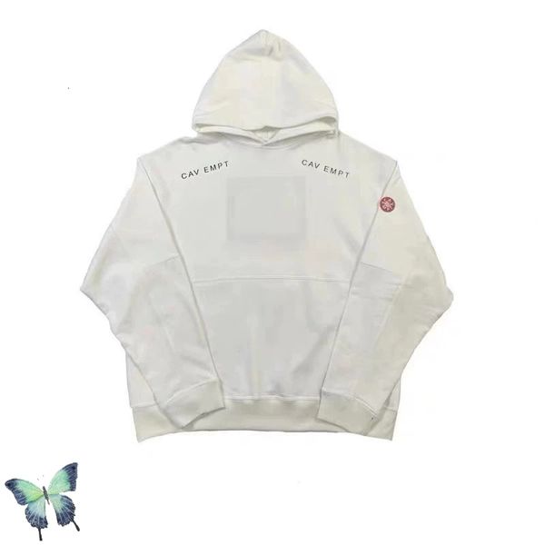 

autumn 2021 new winter multi-layer splicing hoody men women casual sweatshirts cav empt white thicken hoodies bocc yy11, Black