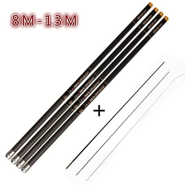 

catch.u stream rod carbon fibei fishing rod 8m 9m 10m 11m 12m 13m ultra light fishing pole with 3tips